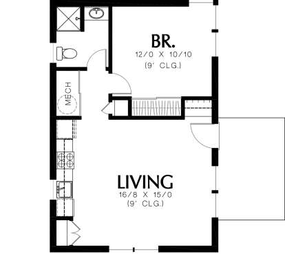 Main Floor  for House Plan #2559-00677