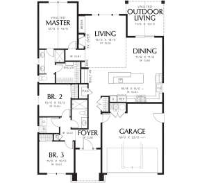 Main Floor  for House Plan #2559-00679