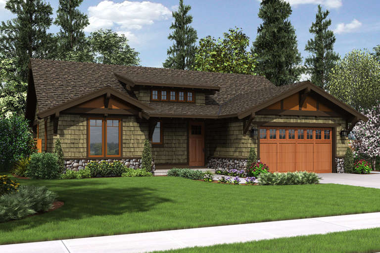 House Plan House Plan #19868 Front Elevation 