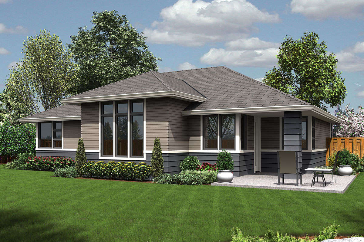 Ranch Plan - 1,608 Square Feet, 3 Bedrooms, 2 Bathrooms | Floor Plan  #2559-00682 | America's Best House Plans, image size:1200x800