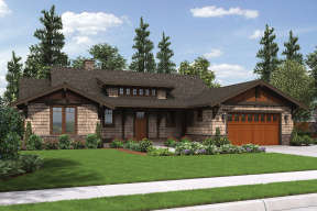 Craftsman House Plan #2559-00683 Elevation Photo