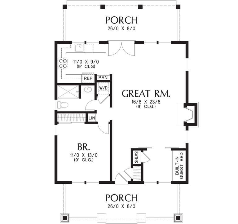 House Plan House Plan #19875 Drawing 1
