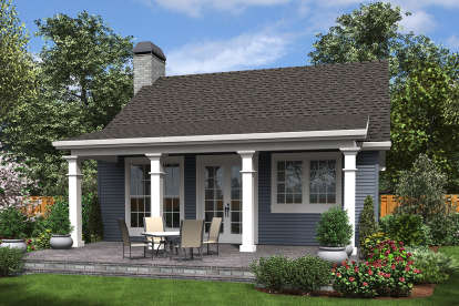 Small House Plan #2559-00688 Elevation Photo