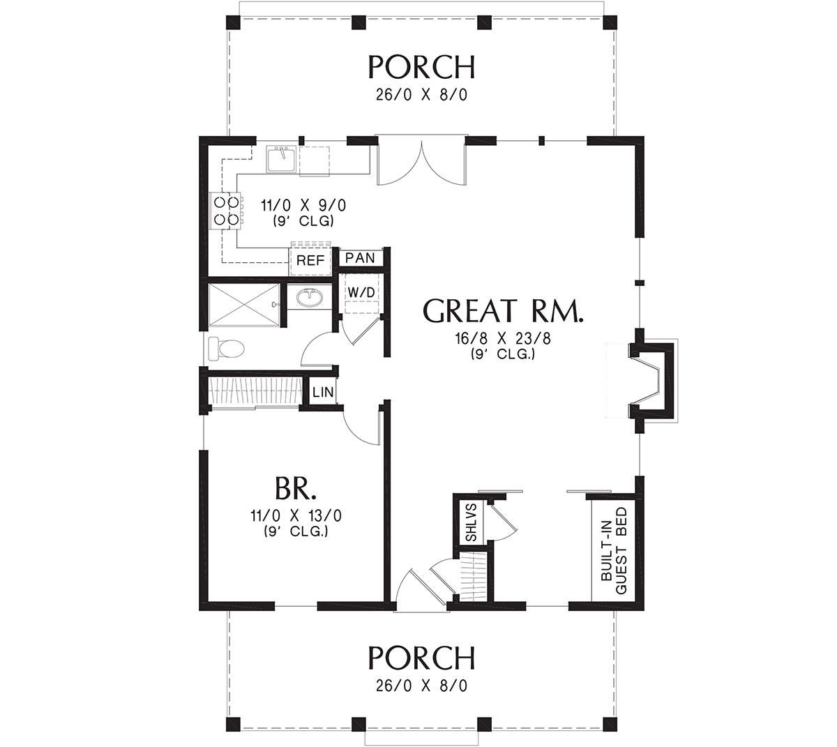 Main Floor  for House Plan #2559-00688