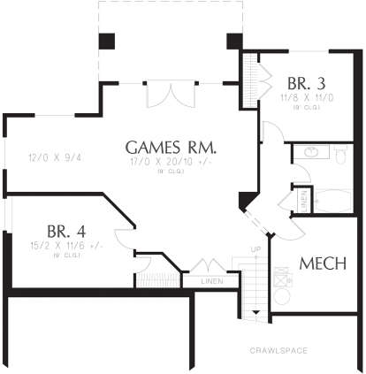 Optional Basement for House Plan #2559-00689