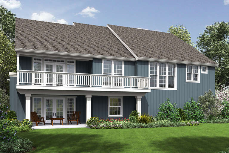 Craftsman House Plan #2559-00690 Elevation Photo