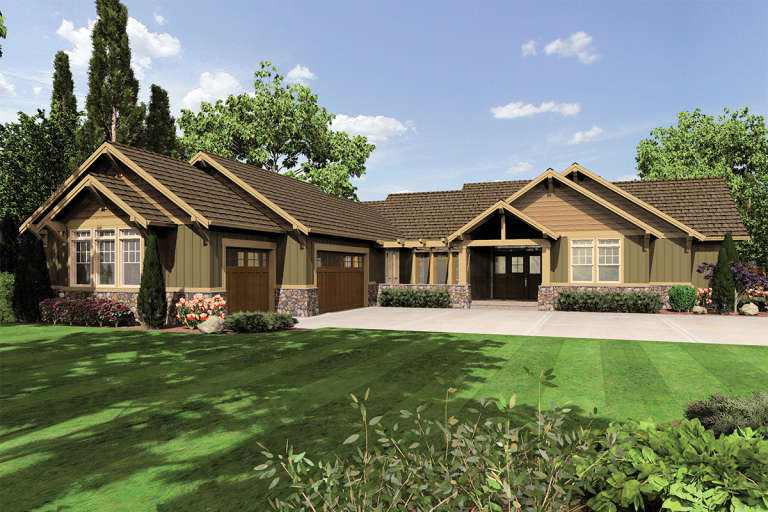 House Plan House Plan #19879 Front Elevation 