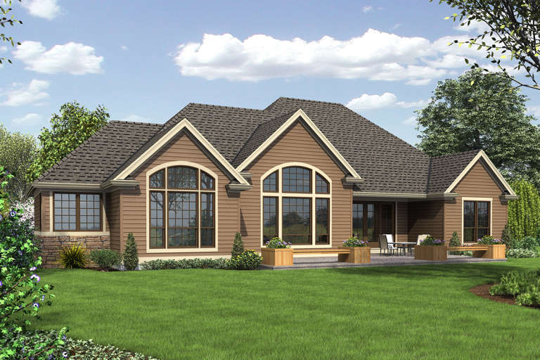Traditional House Plan #2559-00692 Elevation Photo