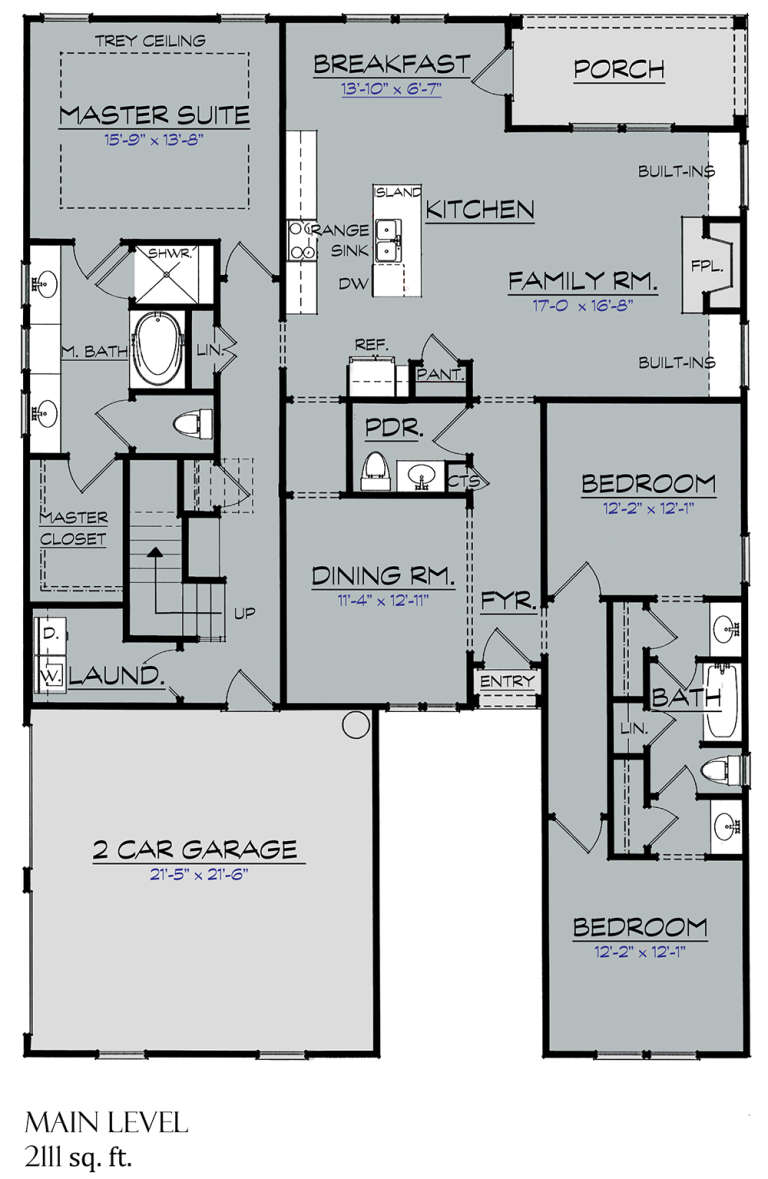 House Plan House Plan #19883 Drawing 1