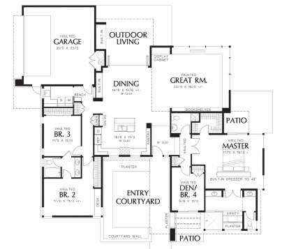 Main Floor  for House Plan #2559-00697