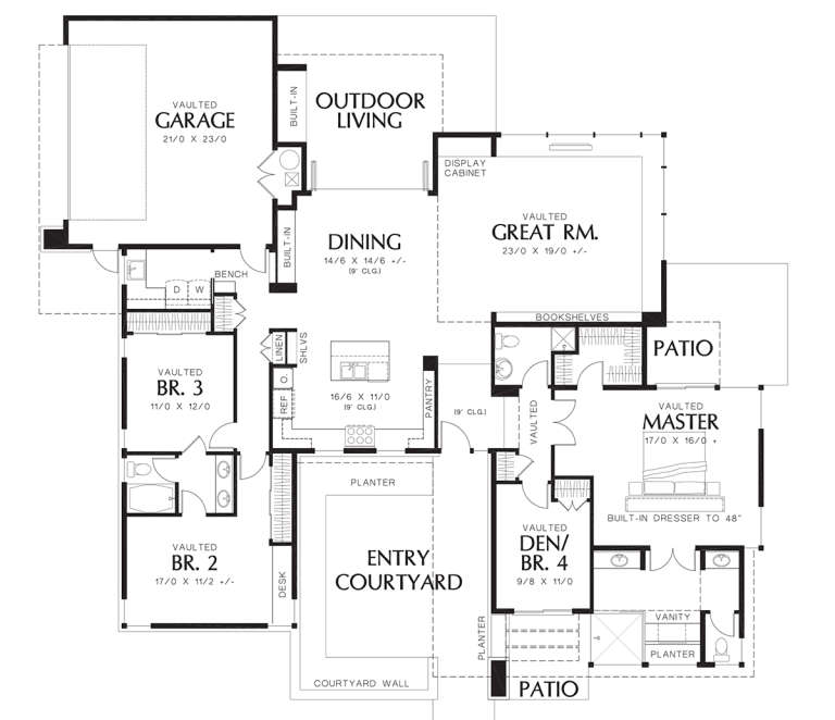 House Plan House Plan #19886 Drawing 1