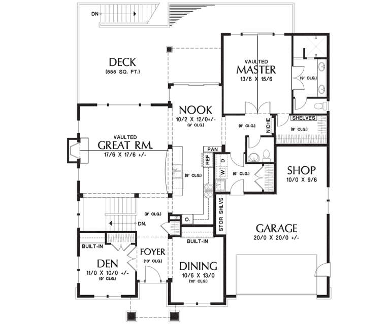 House Plan House Plan #19887 Drawing 1