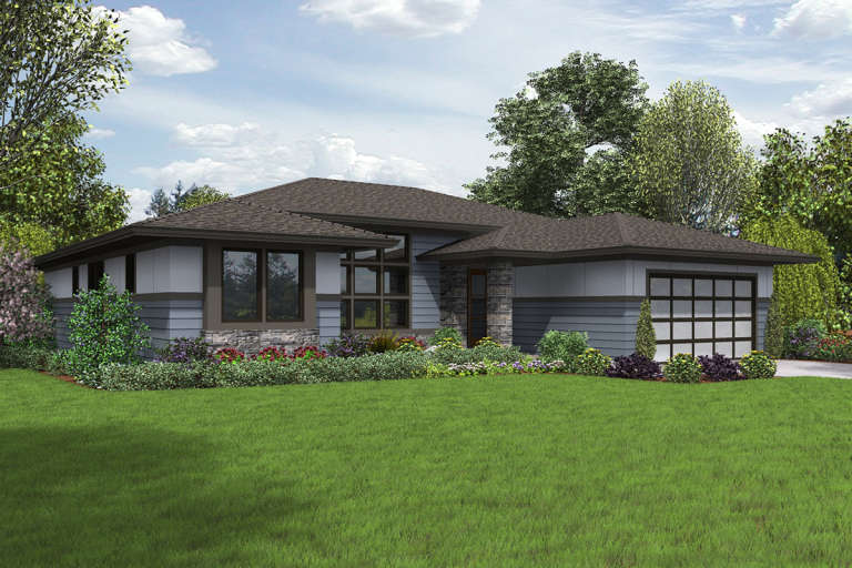 House Plan House Plan #19892 Front Elevation 