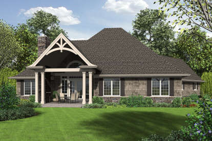 Craftsman House Plan #2559-00704 Elevation Photo