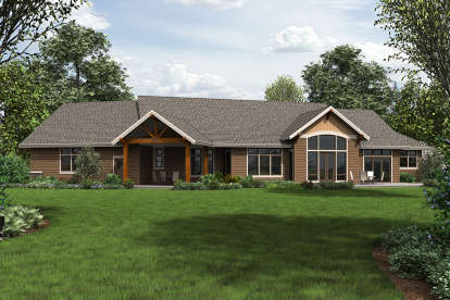 Northwest House Plan #2559-00705 Elevation Photo