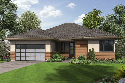 4 Bed, 2 Bath, 2175 Square Foot House Plan - #2559-00706