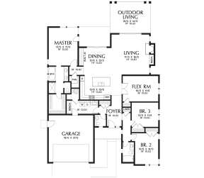 Main Floor  for House Plan #2559-00706