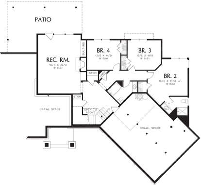 Basement  for House Plan #2559-00708