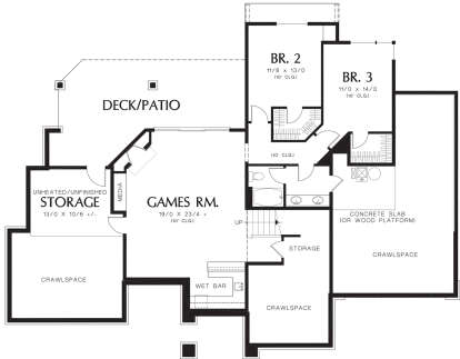 Basement  for House Plan #2559-00709