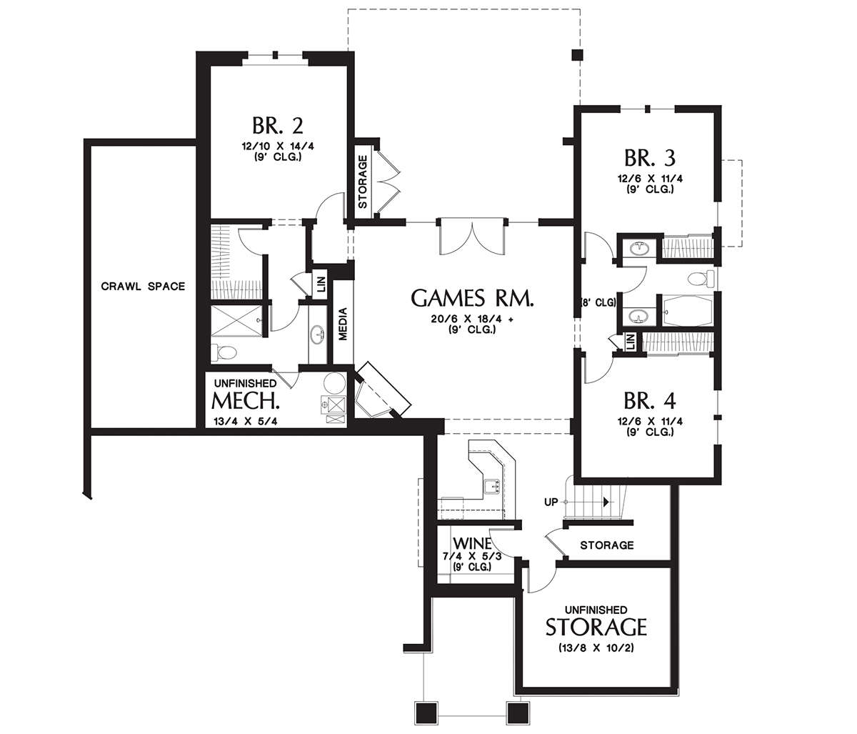 Basement  for House Plan #2559-00713