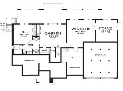 Basement  for House Plan #2559-00714