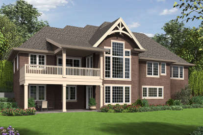Craftsman House Plan #2559-00715 Elevation Photo