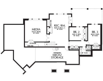 Basement  for House Plan #2559-00715