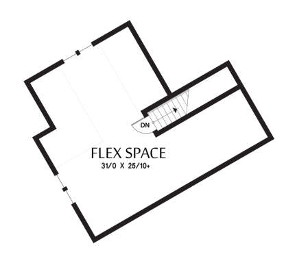 Bonus Room for House Plan #2559-00717