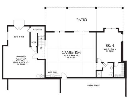 Basement  for House Plan #2559-00720