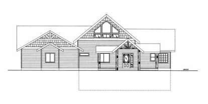 Northwest House Plan #039-00540 Elevation Photo
