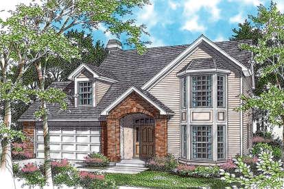 Traditional House Plan #2559-00722 Elevation Photo