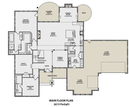 Main Floor for House Plan #5631-00091