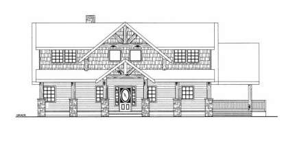 Northwest House Plan #039-00541 Elevation Photo