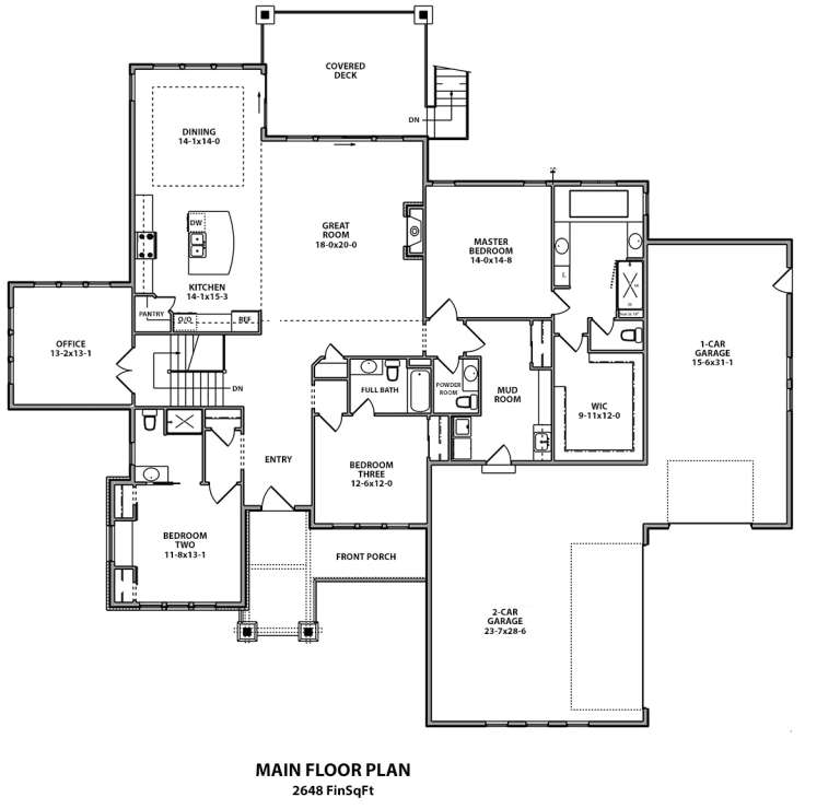 House Plan House Plan #19921 Drawing 1