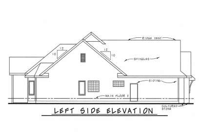 Craftsman House Plan #402-01548 Elevation Photo