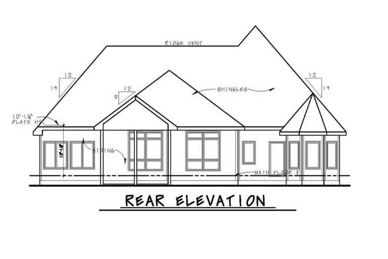 European House Plan #402-01549 Elevation Photo