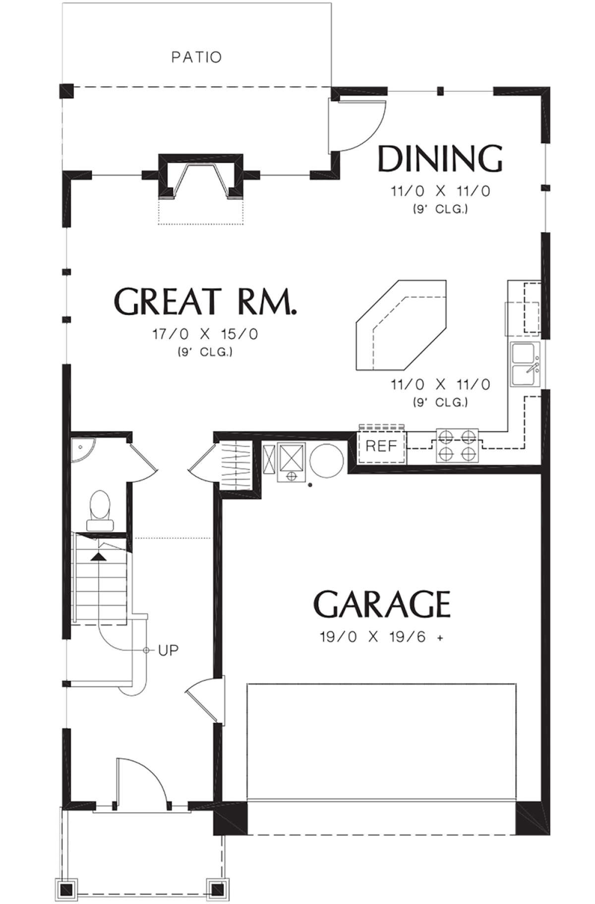 Main Floor  for House Plan #2559-00725