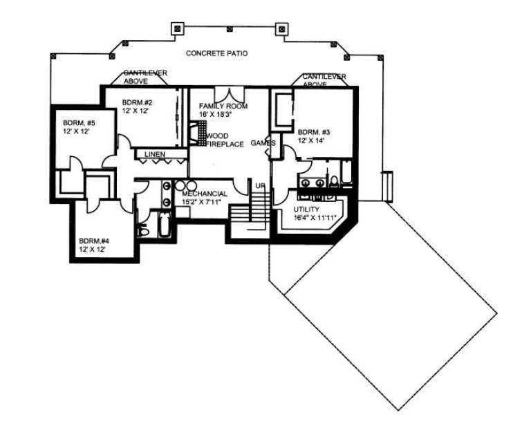 House Plan House Plan #1993 Drawing 1