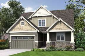 Craftsman House Plan #2559-00726 Elevation Photo