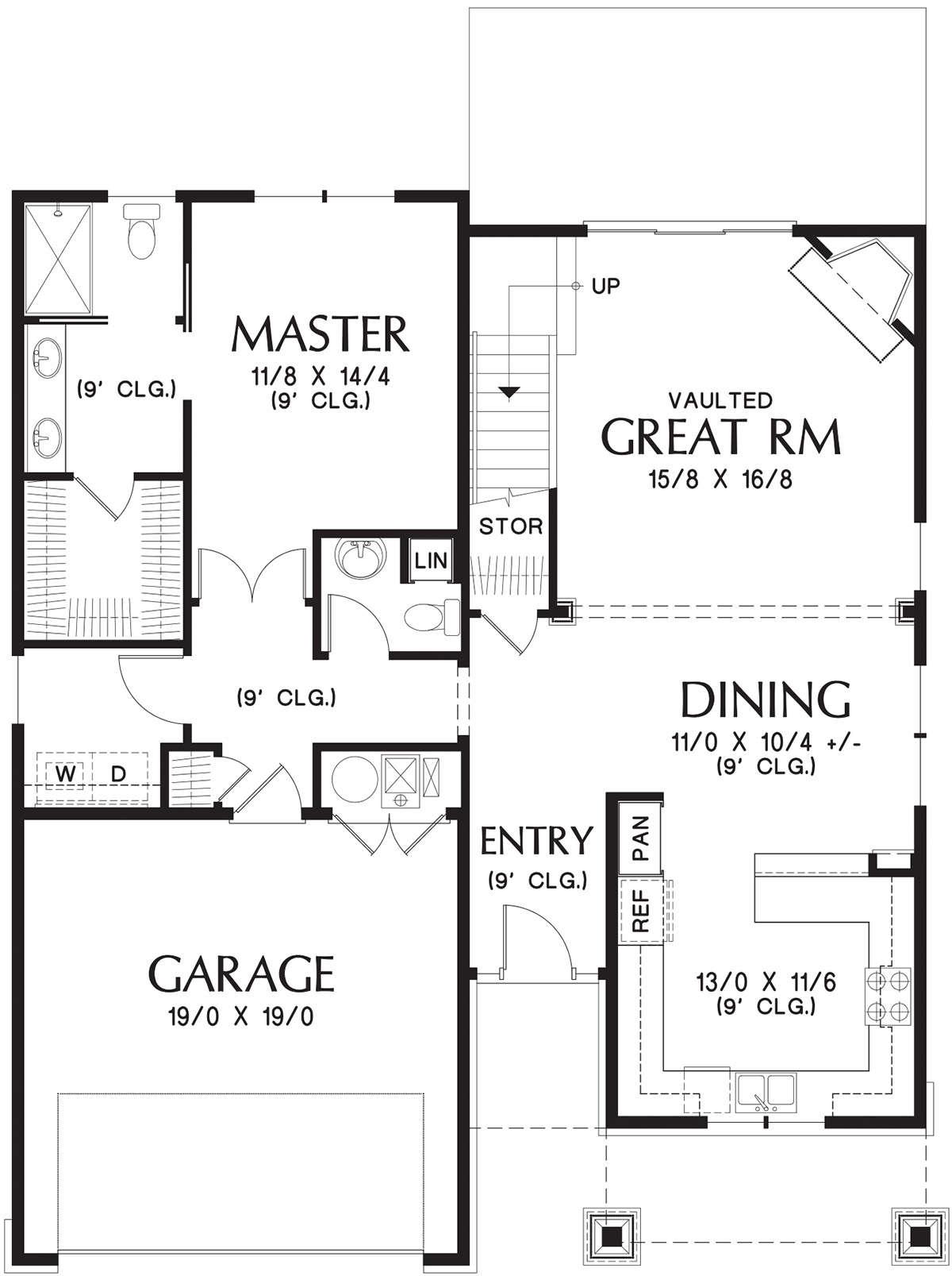 Main Floor  for House Plan #2559-00728