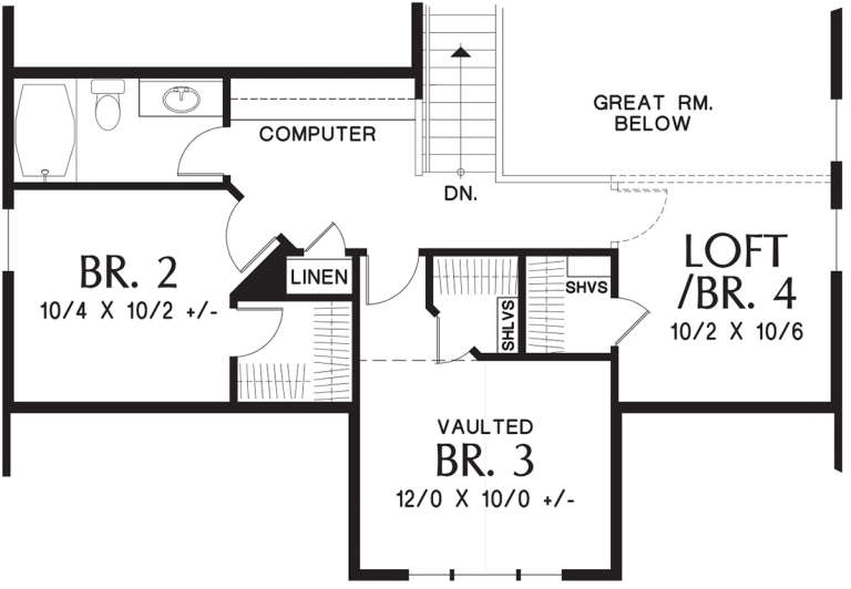 House Plan House Plan #19932 Drawing 2