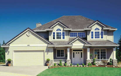 Craftsman House Plan #2559-00730 Elevation Photo