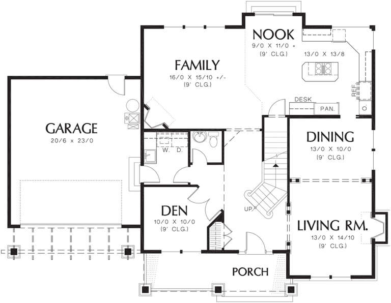 House Plan House Plan #19937 Drawing 1