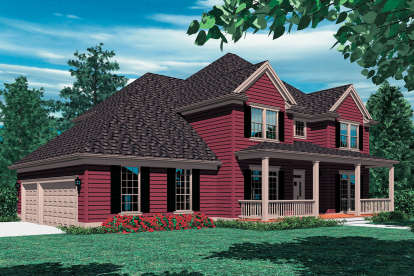 Country House Plan #2559-00734 Elevation Photo