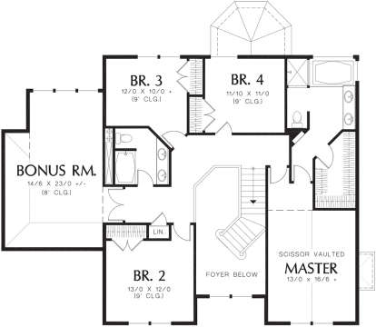 House Plan House Plan #19938 Drawing 2
