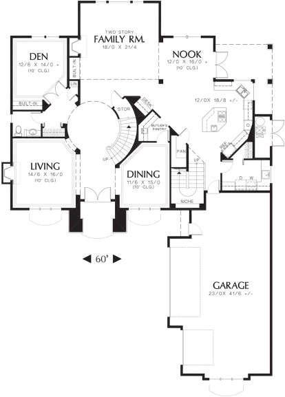 House Plan House Plan #19940 Drawing 1