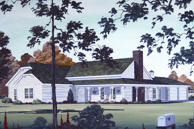 House Plan House Plan #19941 Front Elevation
