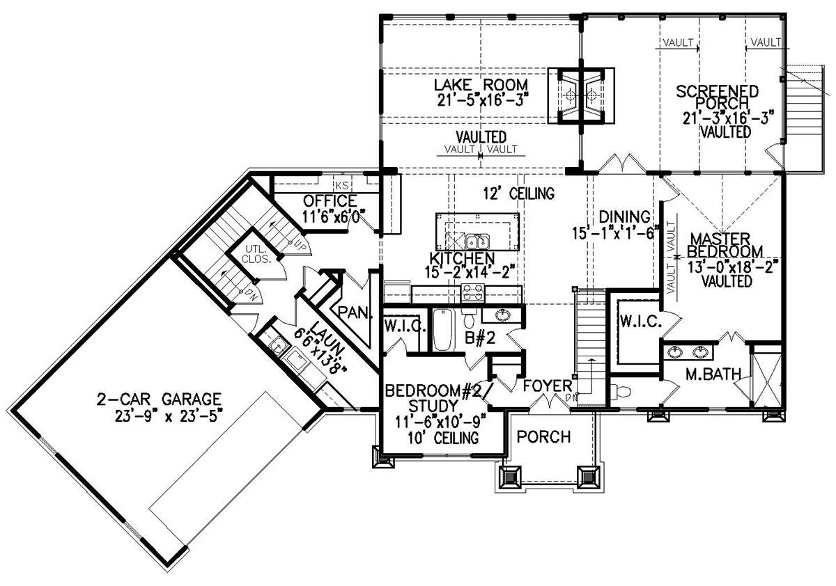 Main Floor  for House Plan #699-00103