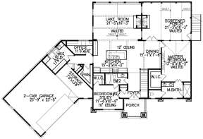 Main Floor  for House Plan #699-00104
