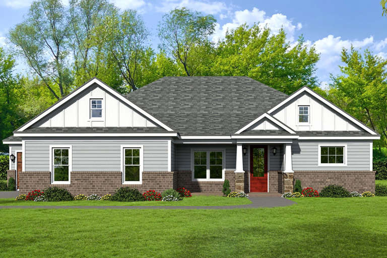 House Plan House Plan #19947 Front Elevation
